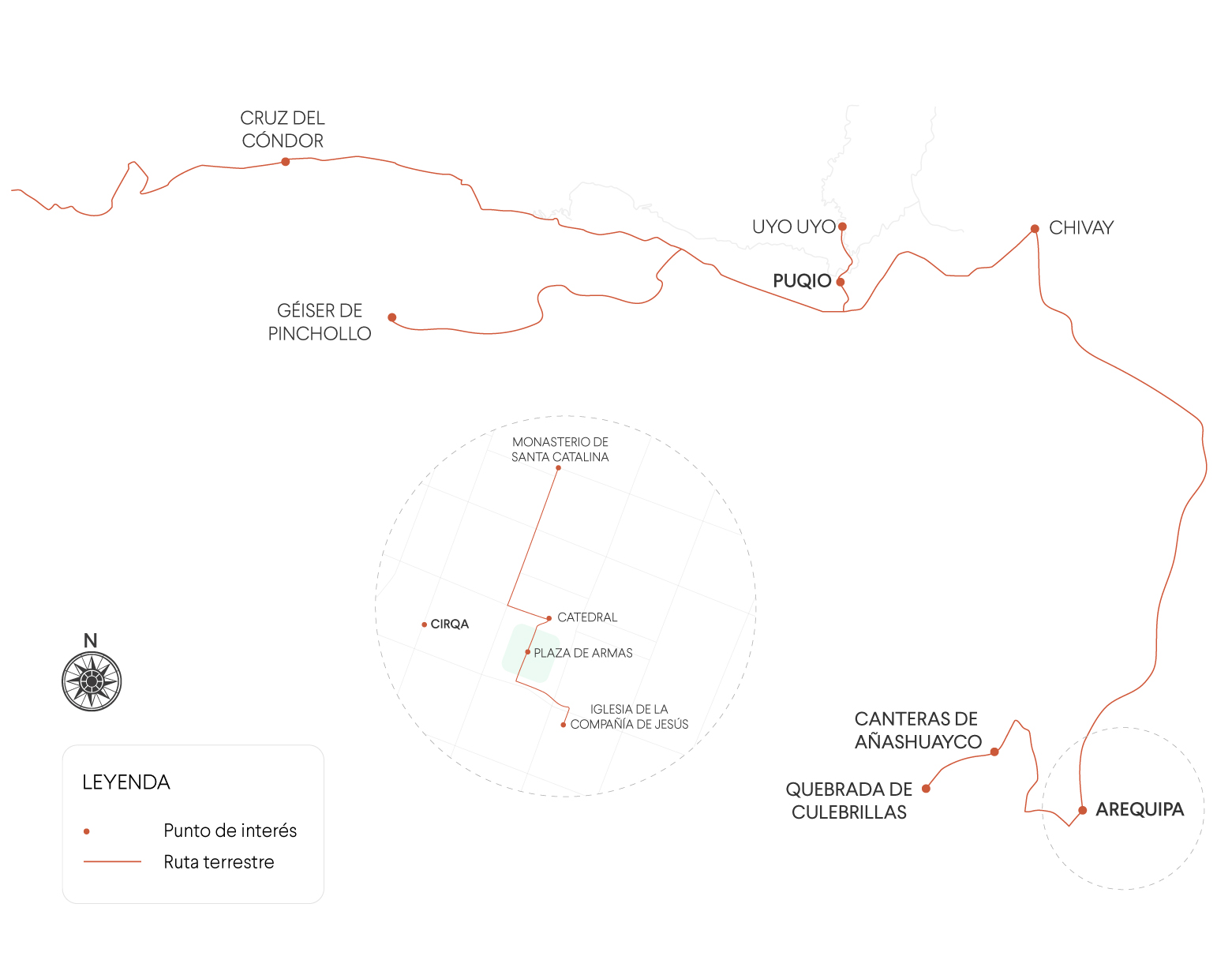 mapa caral