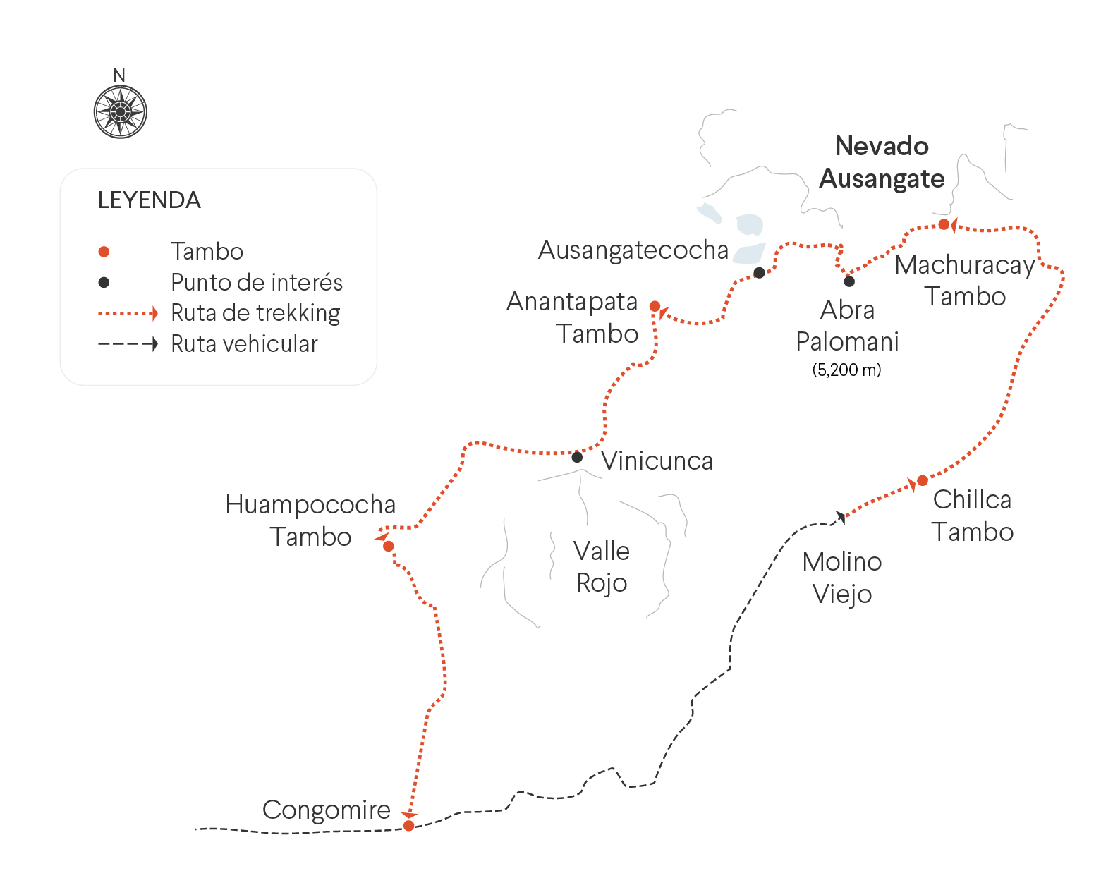 mapa caral